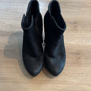 Paul Green Sleek Black Ankle Boots